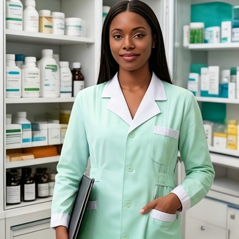 Lab Coat Medical - Pharmacy Workwear, White Lab Coat, Doctor